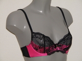 Super Sexy by Sapph Sabine pink/black soft-cup bra