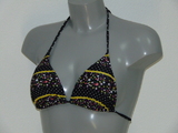 LingaDore Beach Dutchies black/print soft-cup bikini bra