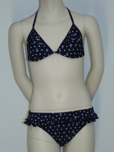 Boobs & Bloomers Anchor blue set