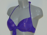Sapph Beach sample Solana purple padded bikini bra