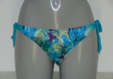 Sapph Beach sample Spring Azure aqua/print bikini brief
