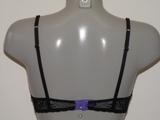 Sapph sample Sandy purple/black padded bra