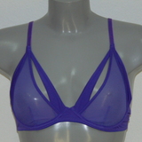 Sapph sample Kim purple soft-cup bra