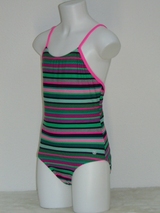 Shiwi Kids Pixie pink/green bathingsuit