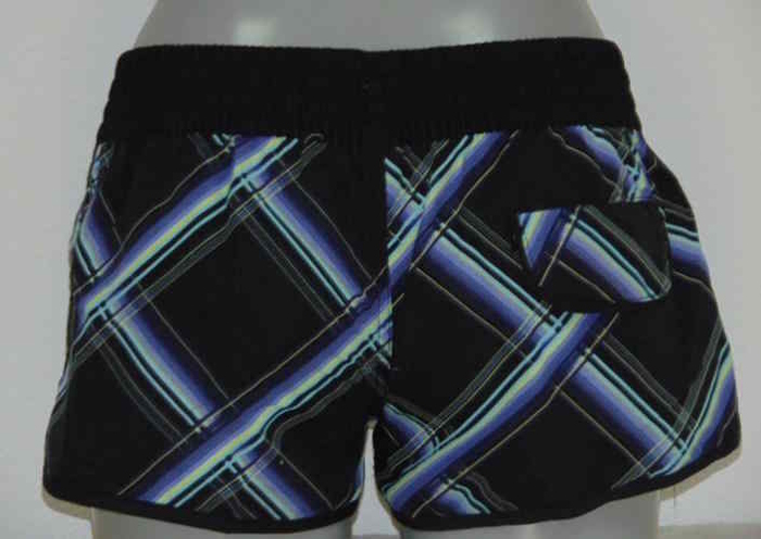 Shiwi Plaid black/purple beach short Shiwi Plaid black/purple beach short