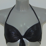 Sapph Beach Solana black padded bikini bra