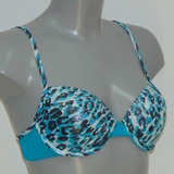 Sapph Beach Porto da Barra blue/print padded bikini bra