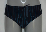 Shiwi Men pinstripe navy blue swimshort