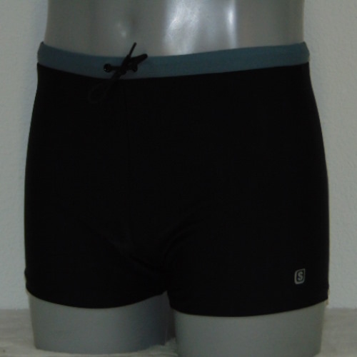 Shiwi Men's Basic black/grey swim boxer Shiwi Men's Basic black/grey swim boxer