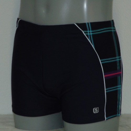 Shiwi Men's Plaid navy/pink swim boxer Shiwi Men's Plaid navy/pink swim boxer