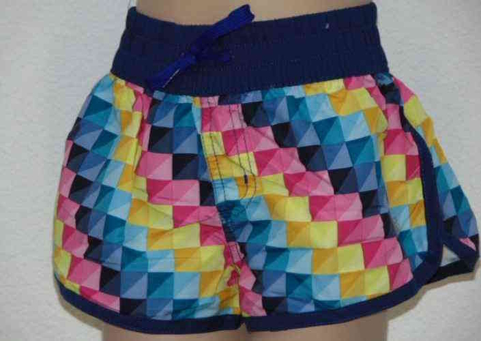 Shiwi Triangle pink/blue beach short Shiwi Triangle pink/blue beach short