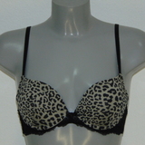 After Eden Leopard brown/print push up bra
