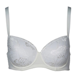 After Eden D-Cup & Up Anna white padded bra