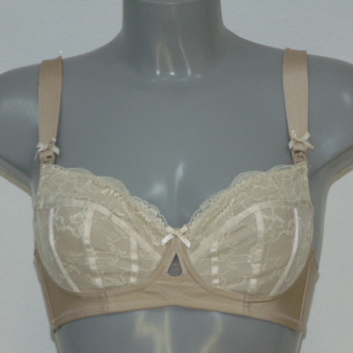 CAKE Lingerie Frosted Almond brown maternity bra