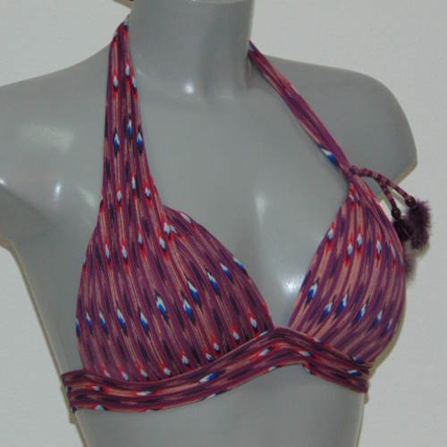 LingaDore Beach Samoa purple/print padded bikini bra LingaDore Beach Samoa purple/print padded bikini bra