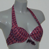 LingaDore Beach Samoa purple/print padded bikini bra