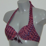 LingaDore Beach Samoa purple/print padded bikini bra