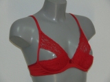 Super Sexy by Sapph sample Joelle red soft-cup bra