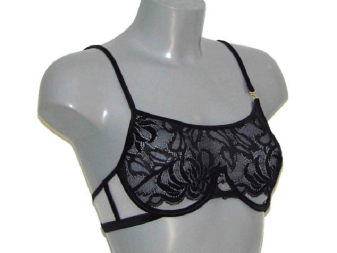 Supertrash Roxanne black non-padded bra Supertrash Roxanne black non-padded bra