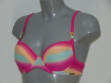 Sapph Beach Maui pink/print padded bikini bra