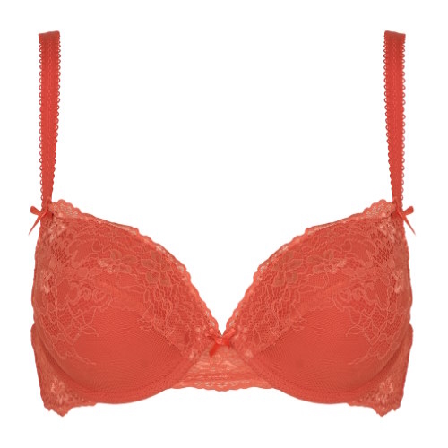 LingaDore Daily Lace coral push up bra