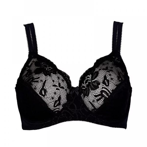 Elbrina Johanna black non-padded bra Elbrina Johanna black non-padded bra