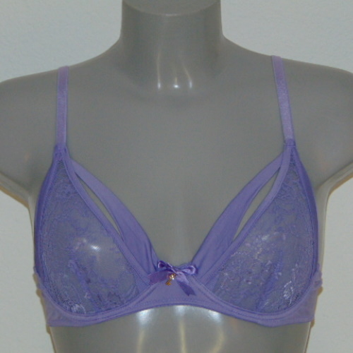 Super Sexy by Sapph sample Kim violet soft-cup bra