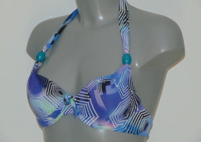 Royal Lounge Playa blue padded bikini bra Royal Lounge Playa blue padded bikini bra
