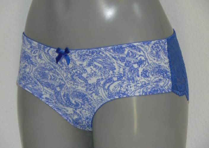 After Eden D-Cup & Up Paisley blue short After Eden D-Cup & Up Paisley blue short