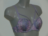 Sapph Pleasure purple padded bra
