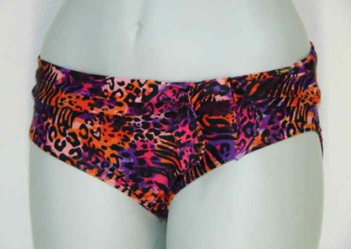 Sapph Swimwear Fortaleza purple/print bikini brief Sapph Swimwear Fortaleza purple/print bikini brief