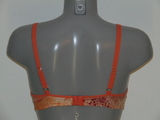 Sapph Resort orange/print padded bra
