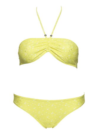 BOOBS & BLOOMERS BEACH STARLIGHT Yellow Bikinitop + Slip