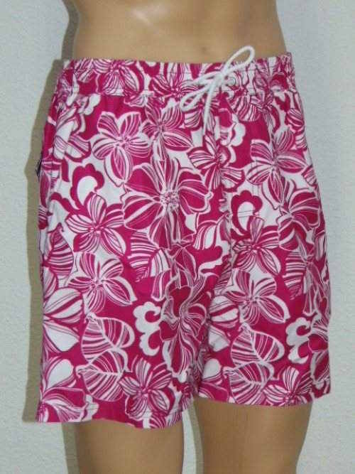 Nickey Nobel George white/pink swimshort Nickey Nobel George white/pink swimshort