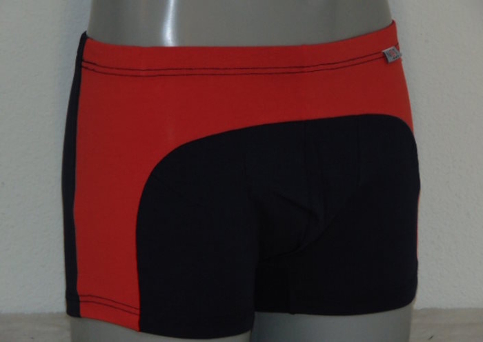 Natman Basic navy/red boxer short Natman Basic navy/red boxer short