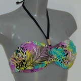 Sapph Beach Aloha purple soft-cup bikini bra