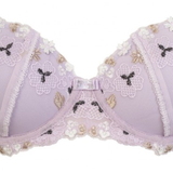 Sapph High Society violet padded bra