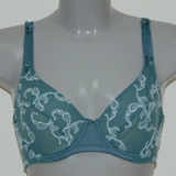 Sapph Femme Fatale green soft-cup bra