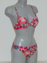 After Eden Honolulu print push up bikini bra