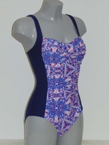 Nickey Nobel Gemma blue/print bathingsuit