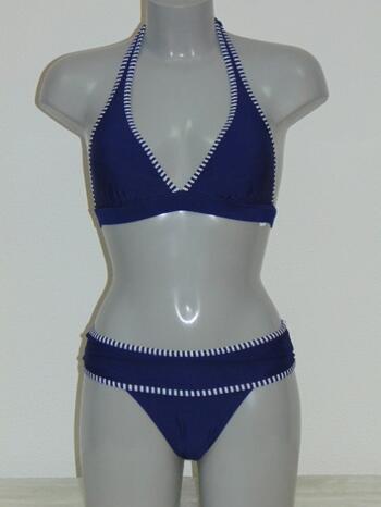NICKEY NOBEL IMARA Navy soft-cup bikini