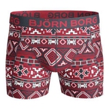 Björn Borg Native red/print boxershort