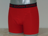 Björn Borg Basic red/black boxershort