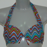 LingaDore Beach Isla blue/print padded bikini bra