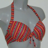 LingaDore Beach Azteca red/print padded bikini bra