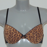 Cybéle Leopard brown/print push up bra
