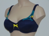 Marlies Dekkers Swimwear  navy blue padded bikini bra