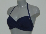 Marlies Dekkers Swimwear Holi Gypsy navy blue soft-cup bikini bra