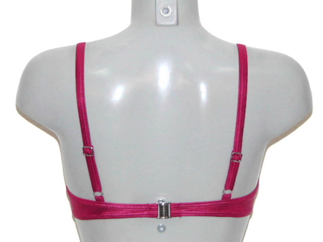 Marlies Dekkers Swimwear Lagerthas Reflection fuchsia padded bikini bra Marlies Dekkers Swimwear Lagerthas Reflection fuchsia padded bikini bra