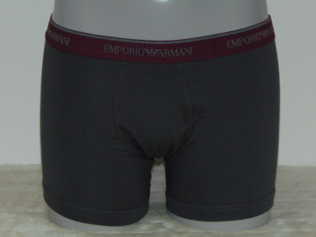 Armani Men's Basamento grey boxer short Armani Men's Basamento grey boxer short